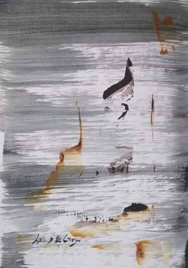 Ras Painting titled "Ras" by Gisèle Dalla Longa, Original Artwork, Acrylic
