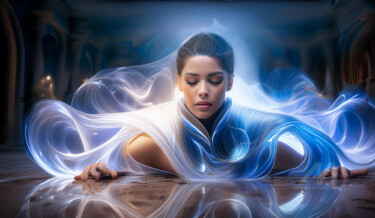 Digital Arts titled "T" by Dejan Vucelic, Original Artwork, AI generated image