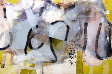 Schilderij getiteld "Delightful moments" door Poonam Choudhary, Origineel Kunstwerk, Acryl