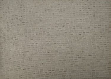 Zeichnungen mit dem Titel "Nothingness 14" von Themis Man, Original-Kunstwerk, Bleistift