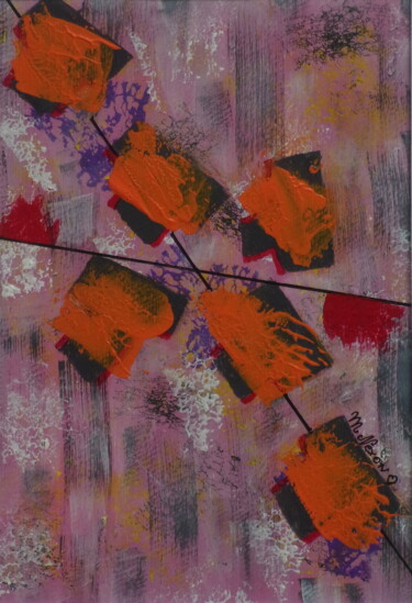 Peinture intitulée "RÊVE" par Martine Nexon, Œuvre d'art originale, Acrylique