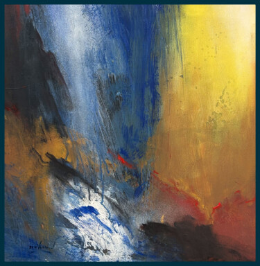 Peinture intitulée "Sans dire adieu" par Giovanni.D, Œuvre d'art originale, Acrylique
