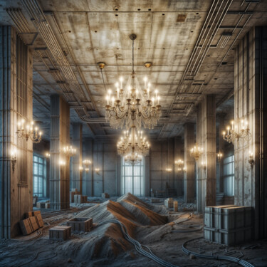 数字艺术 标题为“Lumen_10” 由Egidoro, 原创艺术品, AI生成的图像