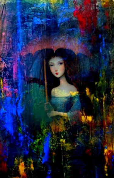 数字艺术 标题为“Элина” 由Alya Veresk, 原创艺术品, 数字油画