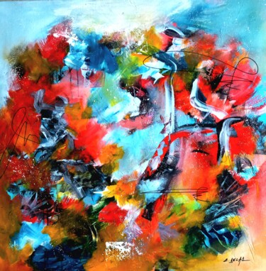 "Dldct549k" başlıklı Tablo Eugenia Delad tarafından, Orijinal sanat, Akrilik