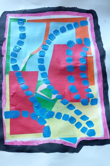 Collages titled "Untiteld20" by Ronnie Kolner, Original Artwork, Collages