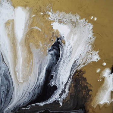 Painting titled "Epiphany" by Joyce Fournier, Original Artwork, Acrylic Mounted on Wood Stretcher frame