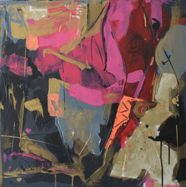 Peinture intitulée "While You Were Away" par Joyce Fournier, Œuvre d'art originale, Acrylique Monté sur Châssis en bois