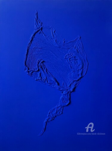 Painting titled "Figurative Study in…" by Derek Dickinson, Original Artwork, Acrylic
