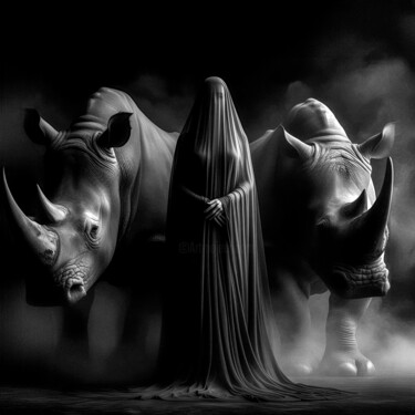 Digital Arts titled "THE EIGHTH POLYPTYC…" by Luigi M. Verde, Original Artwork, Digital Photography