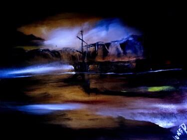 Peinture intitulée "Toccata  acte 2#emo…" par Pascal Jung, Œuvre d'art originale, Huile