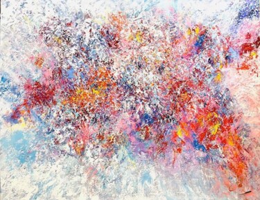 Pittura intitolato "Révélation" da Nicole Azoulay, Opera d'arte originale, Acrilico