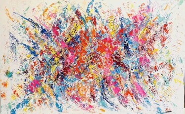 Peinture intitulée "Rêves" par Nicole Azoulay, Œuvre d'art originale, Acrylique