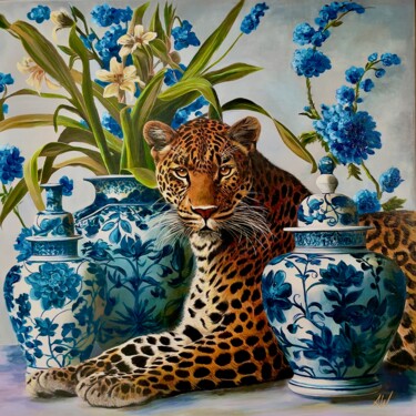 Peinture intitulée "Pottenkijker ( the…" par Amirata Winter, Œuvre d'art originale, Acrylique Monté sur Châssis en bois