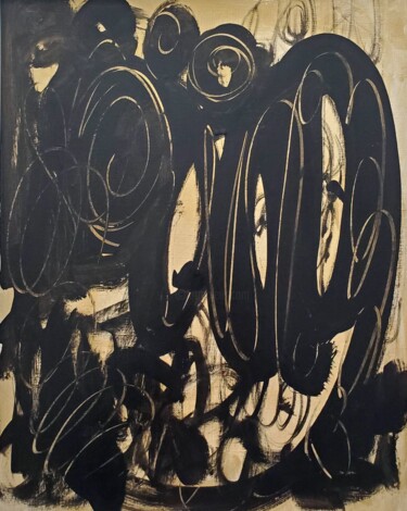 Painting titled "Mindscape III" by Joyce Fournier, Original Artwork, Acrylic