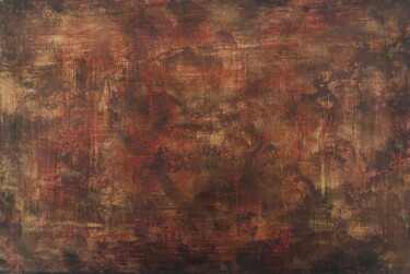 Painting titled "Forest" by George Von Klitzing, Original Artwork, Acrylic Mounted on Wood Stretcher frame