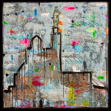 绘画 标题为“Marseille 5 by EFKA9” 由Efka9, 原创艺术品, 丙烯