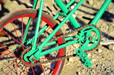 Fotografie getiteld "BROCANTE-12" door Pascal Moulin, Origineel Kunstwerk, Film fotografie