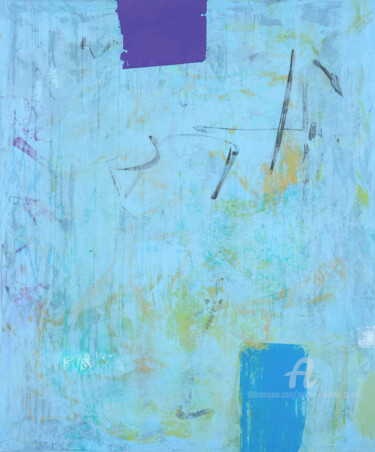 Painting titled "Acrylic Abstract No…" by Torsten Trantow Thotra, Original Artwork, Acrylic