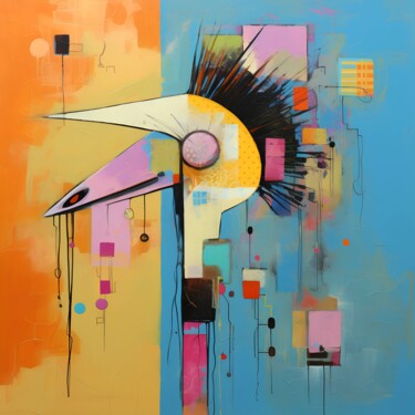 Elegance in Abstraction Arts numériques intitulée "Elegance in Abstrac…" par Anna Burger, Œuvre d'art originale, Acrylique