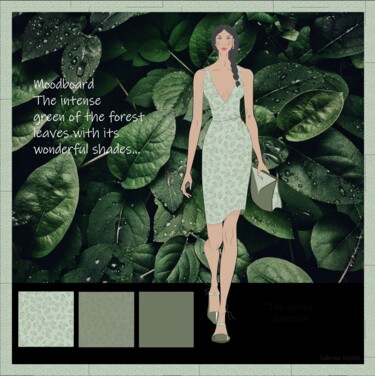 Branches and leaves Digital Arts titled "Branches and leaves" by Sabrina Nieddu, Original Artwork, Pencil