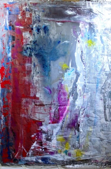 («nichts Nichtiges») Deep emptiness discovering the ENTE 「(«nichts Nichtiges»…」というタイトルの絵画 Vuceによって, オリジナルのアートワーク, オイル その他の剛性パネルにマウント