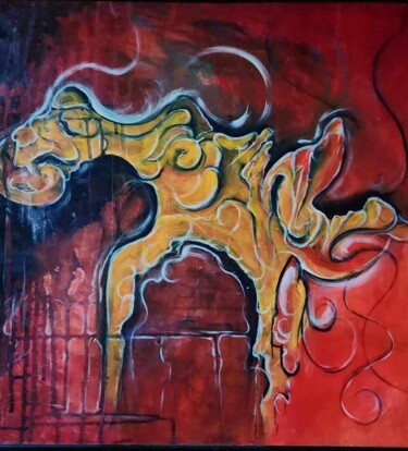 Painting titled "Transformation" by Eric Walton 9 / Edub9, Original Artwork, Acrylic