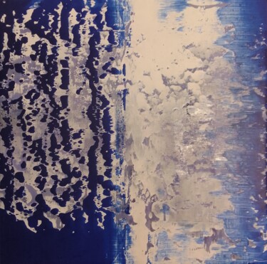绘画 标题为“Arctic” 由George Von Klitzing, 原创艺术品, 丙烯 安装在木质担架架上