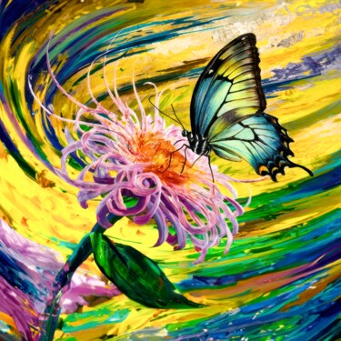 B0003 - Papillon Crépuscule irisé