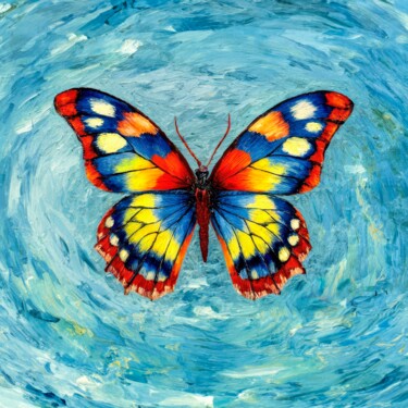 B0005 - Papillon - Eclat de vie