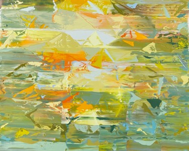 abstract-237, Essence of Emotions Peinture intitulée "abstract-237, Essen…" par Nivas Kanhere, Œuvre d'art originale, Huile