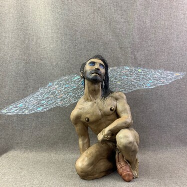 "March Angel" 雕塑 标题为“"March Angel"” 由Aleksei Gordenkov, 原创艺术品, 粘土