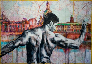 绘画 标题为“Dresden” 由Kateryna Bortsova, 原创艺术品, 丙烯