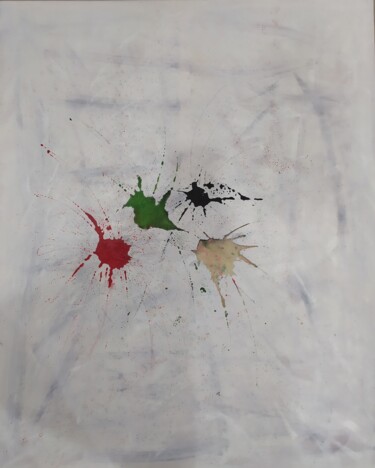 Peinture intitulée "FIORI III" par Anna Fabre, Œuvre d'art originale, Huile Monté sur Châssis en bois