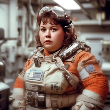 "Space Girl" başlıklı Fotoğraf Luiz Henrique Mendes tarafından, Orijinal sanat, Dijital Fotoğrafçılık