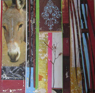 Κολάζ με τίτλο "Collage3/ Sans titre" από L M, Αυθεντικά έργα τέχνης, Κολάζ