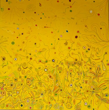 Peinture intitulée "Spring" par Elise H, Œuvre d'art originale, Acrylique