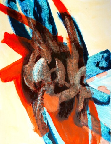 Peinture intitulée "Anarmatésie" par Philippe Casaubon, Œuvre d'art originale, Huile