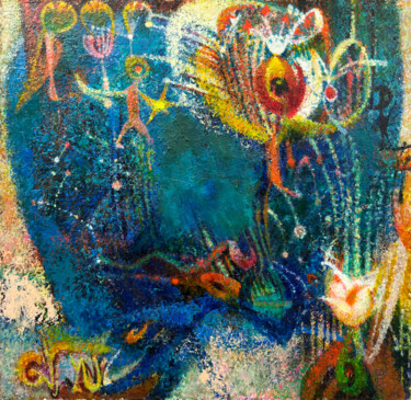 Peinture intitulée "Saint Antoine de Pa…" par Raphy, Œuvre d'art originale, Huile Monté sur artwork_cat.
