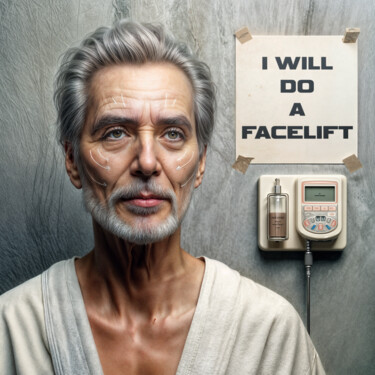 数字艺术 标题为“Facelift” 由Egidoro, 原创艺术品, AI生成的图像