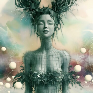 数字艺术 标题为“Spirituality to par…” 由Pavel Apilat, 原创艺术品, AI生成的图像