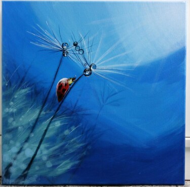 Schilderij getiteld ""Драгоценность утра"" door Ol Ga Vorob Eva, Origineel Kunstwerk, Acryl