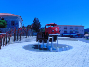 Sculpture titled "Homenagem as vítima…" by Paulo Honorato, Original Artwork, Metals