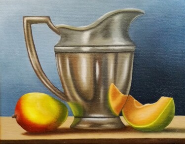 Ζωγραφική με τίτλο "Peinture, huile sur…" από Steivan Loundou, Αυθεντικά έργα τέχνης, Λάδι Τοποθετήθηκε στο Χαρτόνι