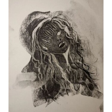 "Gotas fantasmas" başlıklı Resim Carolina Barrios tarafından, Orijinal sanat, Karakalem