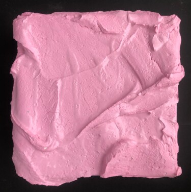 绘画 标题为“Pink rock” 由Mila Oz, 原创艺术品, 丙烯 安装在木质担架架上