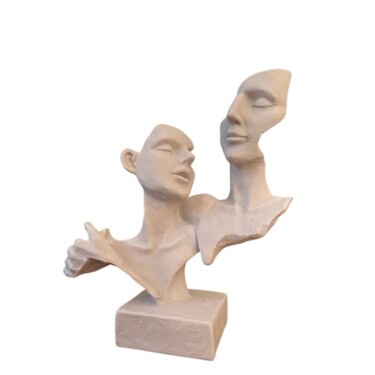雕塑 标题为“Couple Design Sculp…” 由Dervis Yusuf Akdemir, 原创艺术品, 树脂