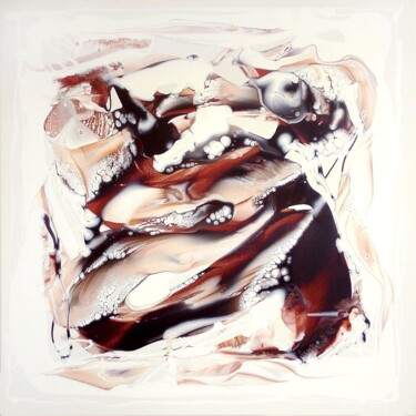 Painting titled "Follow My Light" by Paresh Nrshinga F R S A, Original Artwork, Acrylic Mounted on Wood Stretcher frame