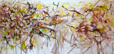 Pittura intitolato "Stay one Day" da Floria Rey, Opera d'arte originale, Acrilico
