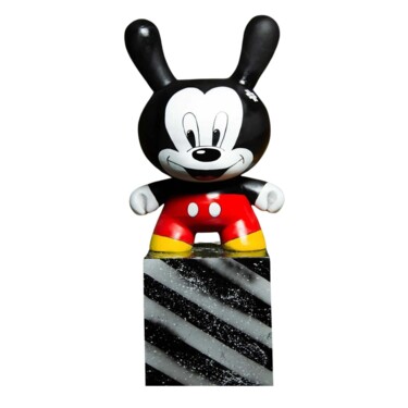 雕塑 标题为“Kidrobot & Mickey” 由Dervis Yusuf Akdemir, 原创艺术品, 树脂